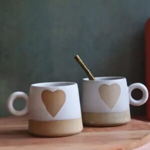 Rustic Heart Mug