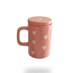 Pink cap mug